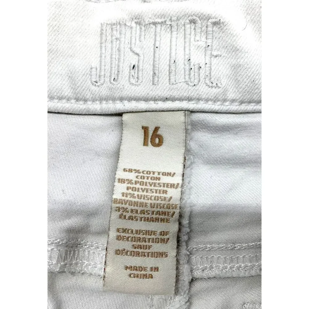Justice girls size